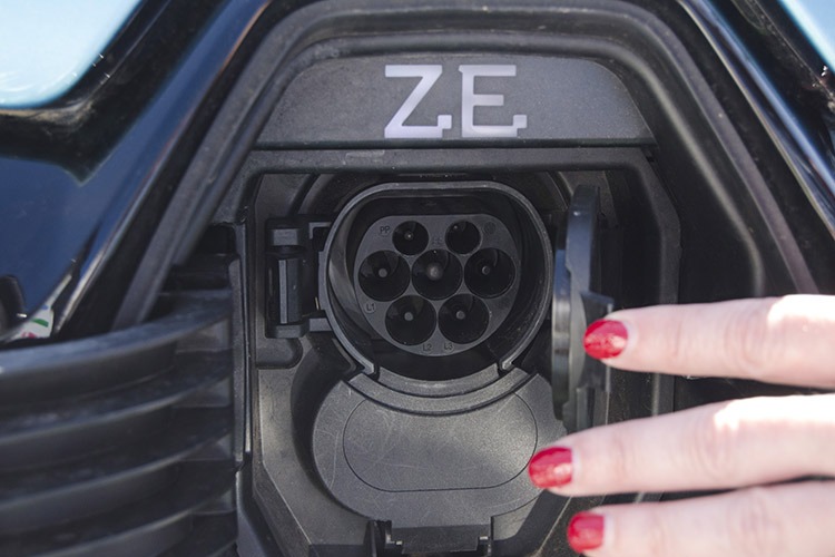 carga de vehículo eléctrico