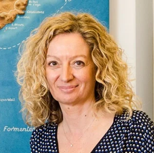 Marga Roig, propietaria Moto Luis